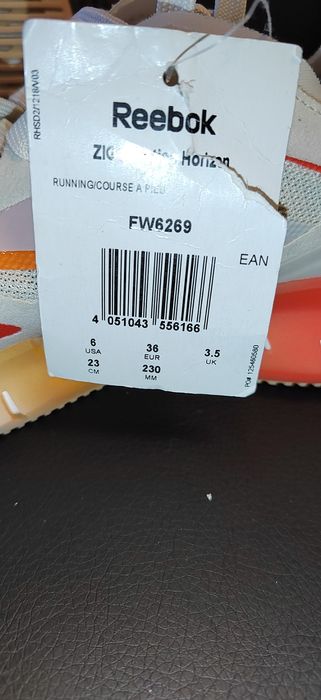 Reebok Zig Kinetica Horizon, номер 36
