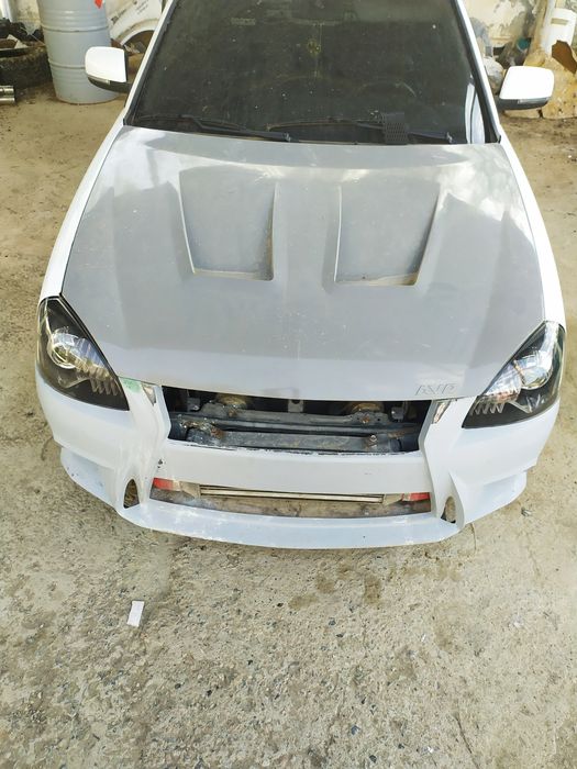 Приора передний бампер капот