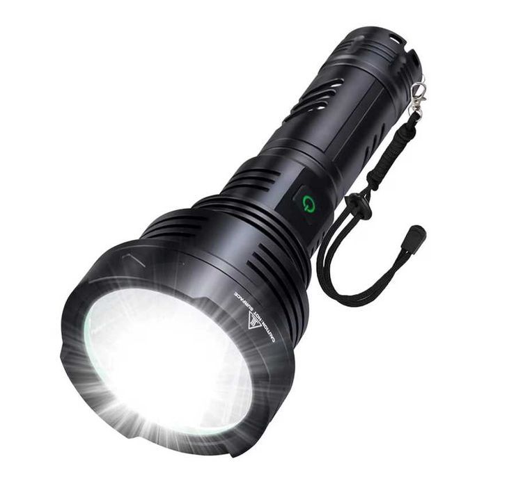 Lanterna XHP70 ultra luminoasa 10000lm, USB-C, IP67, fara baterii