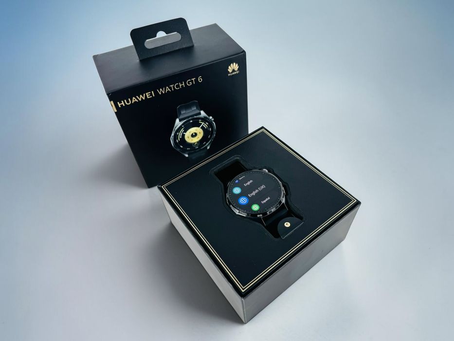 Huawei Watch GT 6 46mm Black Перфектен! Гаранция!
