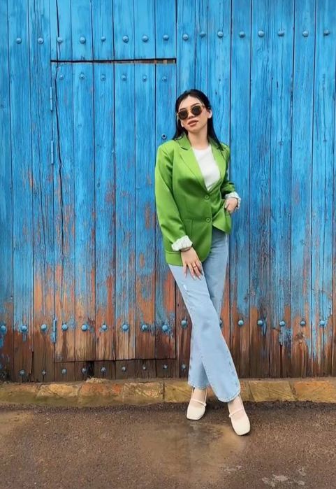 Костюм фисташковое