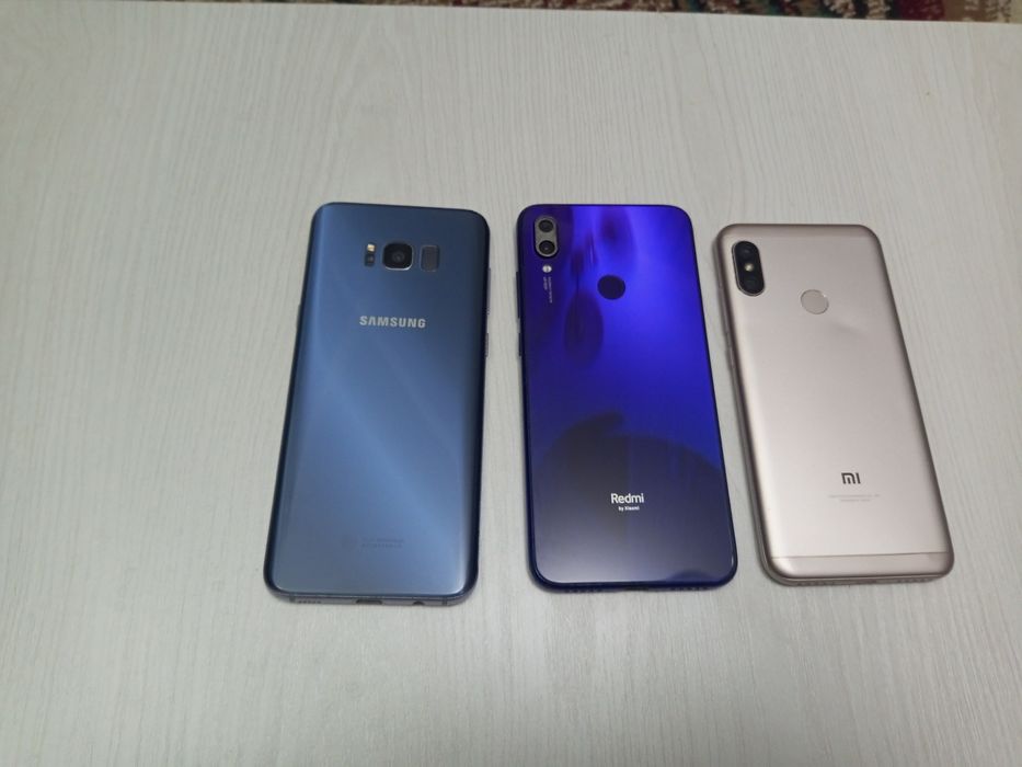 Продам samsung S8+  Redmi 7 note.