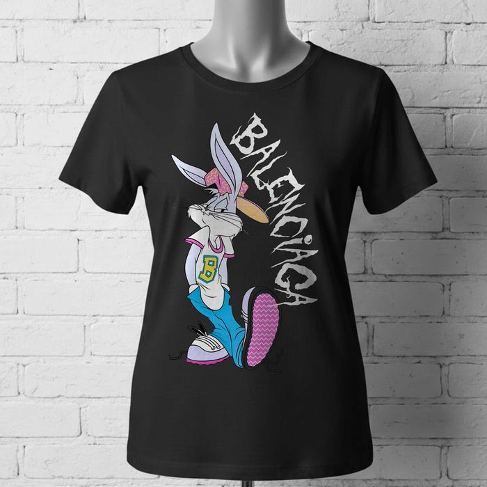 Balenciaga дамска тениска с къс ръкав , С М Л ХЛ