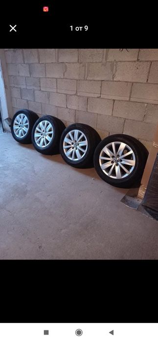 Продавам джанти за vw пасат