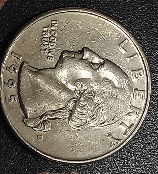 Монети САЩ - 3 бр. [1989,1993,1995]