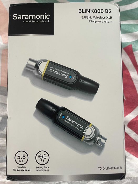 Saramonic Blink 800 B2 5.8GHz Wireless XLR система