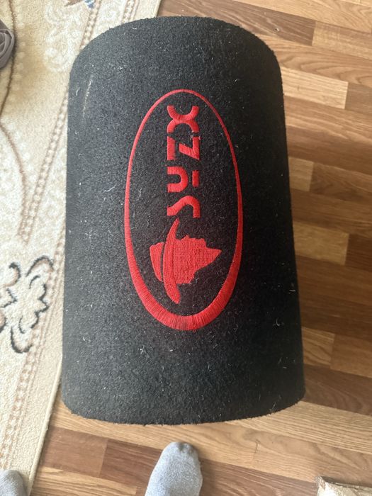 Срочно продам сабвуфер + усилитель (12V)