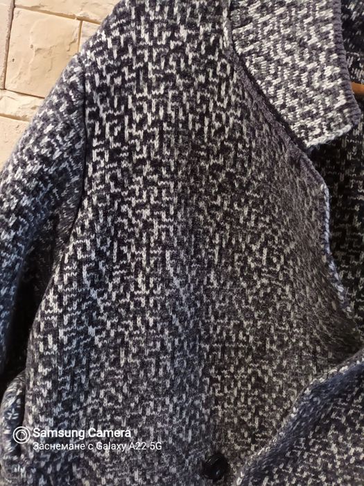 Дамско палто макси размер