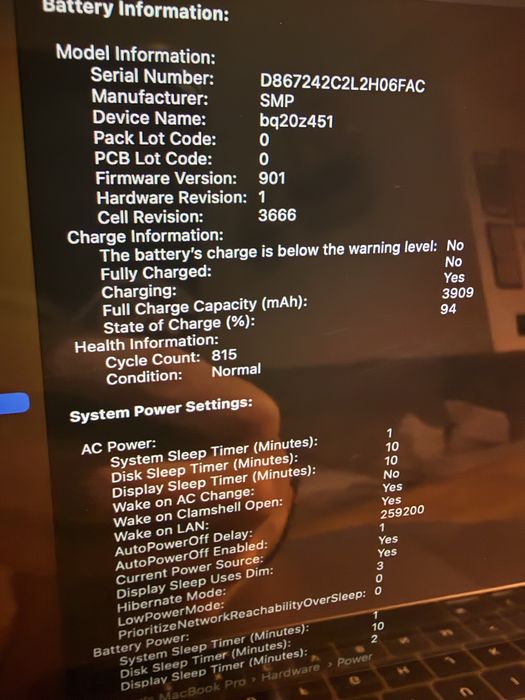 Macbook pro 2017