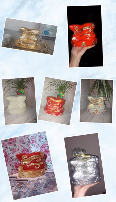 Сувениры и кашпо.