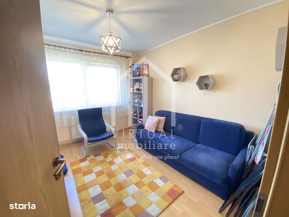 Apartament de vanzare in Sibiu cu 3 camere 65 mp utili, bloc cu lift