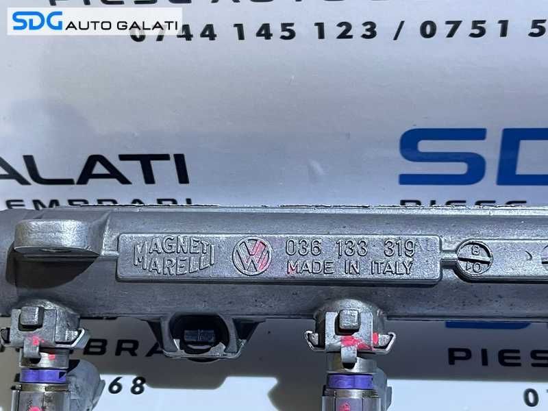 Rampa Presiune Injector Injectoare VW Golf 4 1.6 16V AZD 1998 - 2006 Cod 036031T 036906031T 036133319