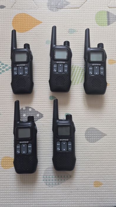 5 радиостанции (walkie-talkie) Baofeng