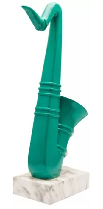 Vând / Schimb Statueta Saxofon COCO MAISON 40 cm Verde