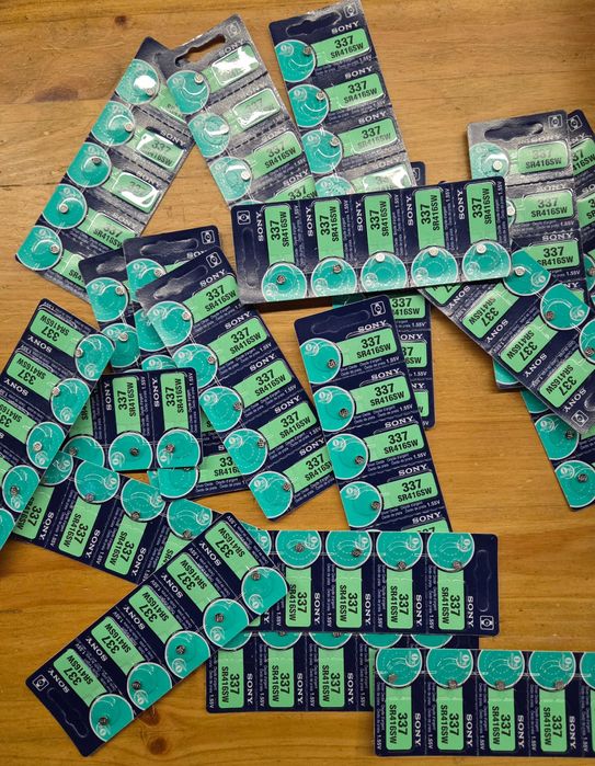 Оригинальные Батарейки "Sony" 337 SR416SW на капсулы-Батарейка Экзамен