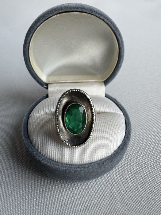 Inel din argint si cubic zirconia