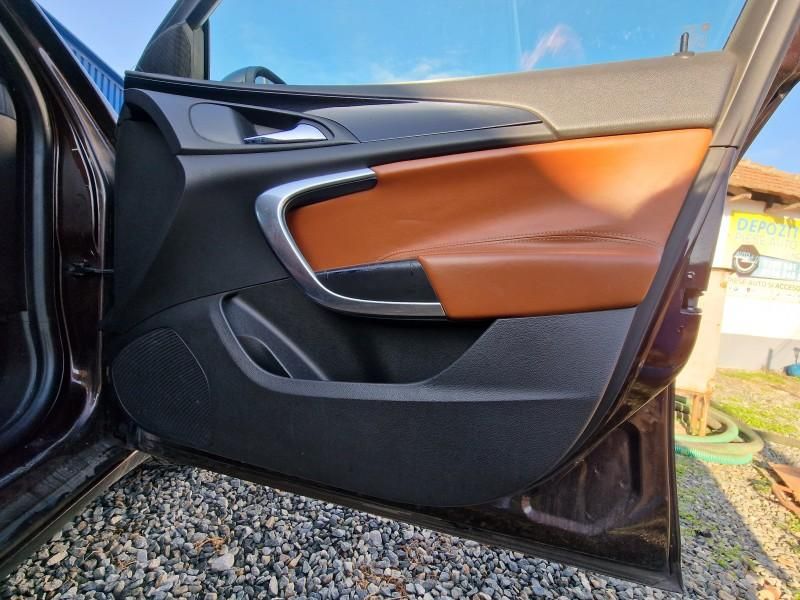 Fete usi panouri piele maro Opel Insignia A