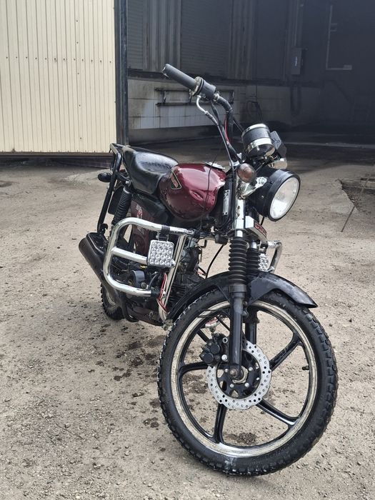 Альфа 125см³ самурай на учёте