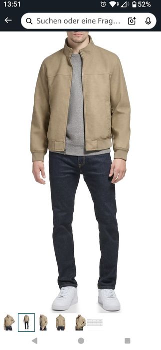 Geacă toamnă Tommy Hilfiger piele ecologică mărimea M