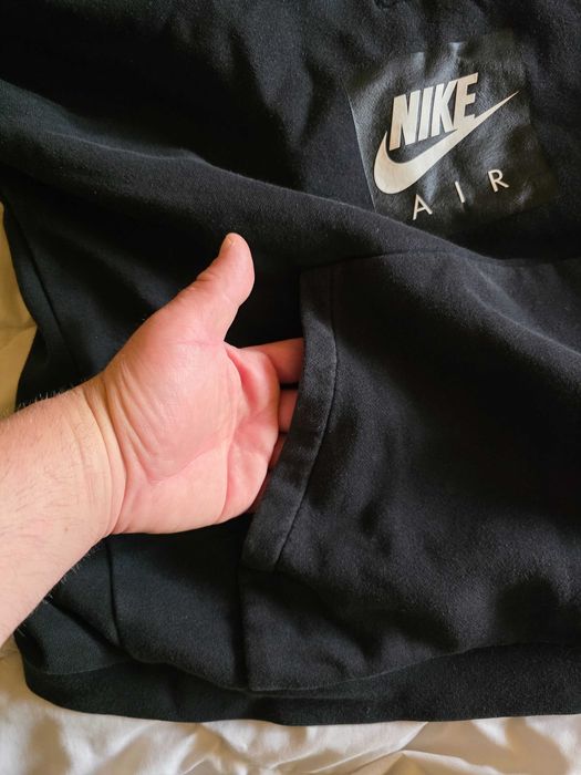 Nike Air Swoosh Мъжки Суичър Горница С Качулка Спорт Ежедневен Раз.M