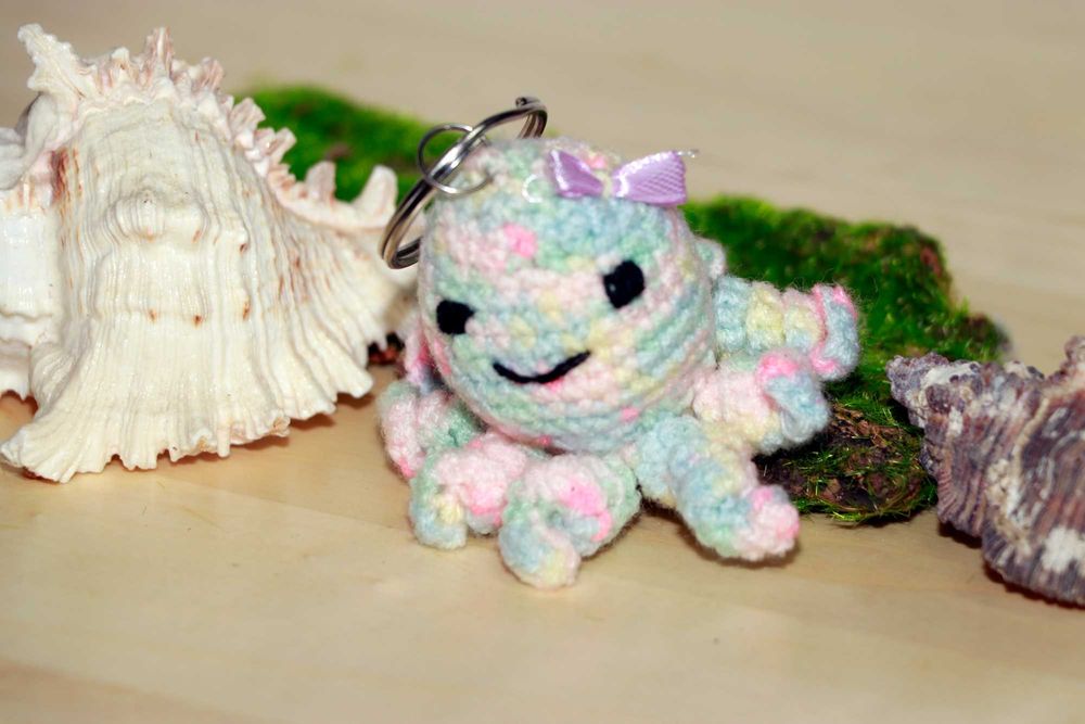 Octi caracatita crosetata hand made personalizata