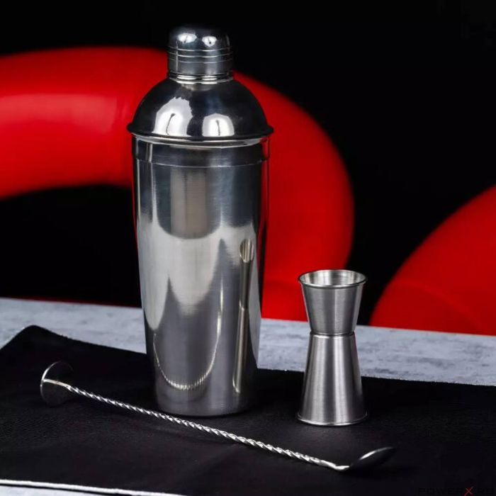 Set ustensile cocktail, 3 piese,pentru barmani, KingHoff