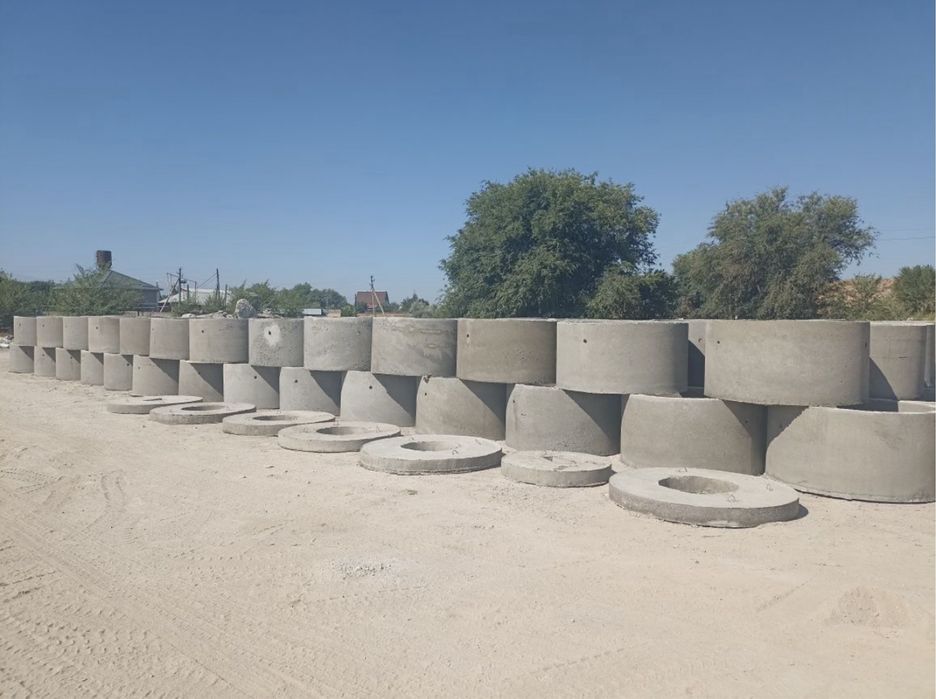 Септик под ключ, кольца для септика