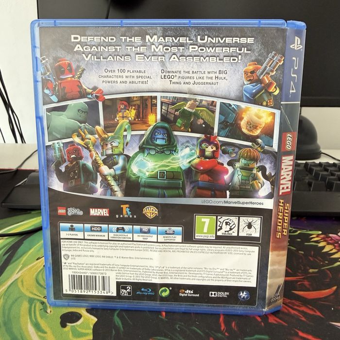 Lego Marvel Super Heroes PS4
