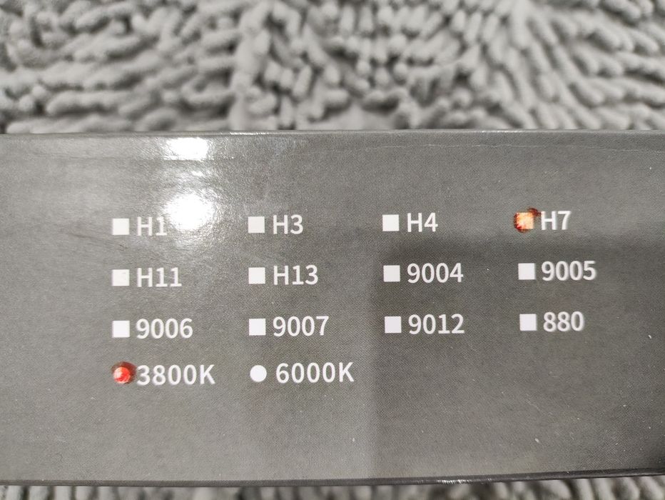 Продам лампочки H7LED
