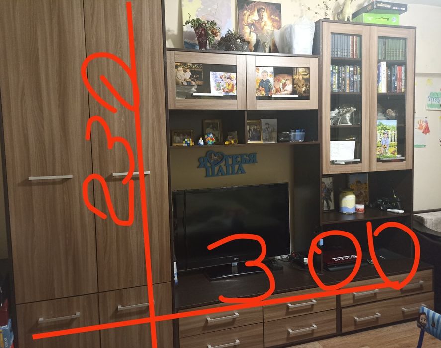 Продам стенку в зал или гостиную