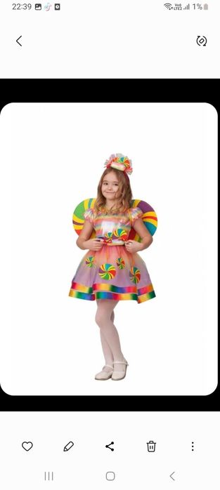 Новогодние костюмы для детей! Костюм конфетка