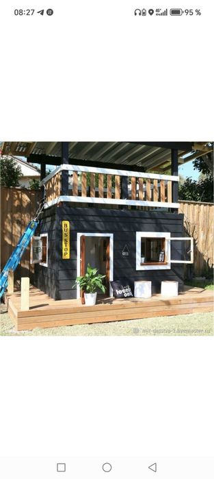 Беседка дом баня строим