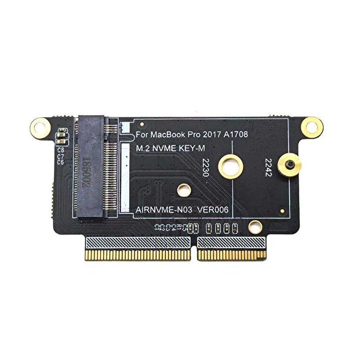 Adaptor SSD M.2 NVMe Apple Macbook Pro Retina 13" A1708 2016 - 2017