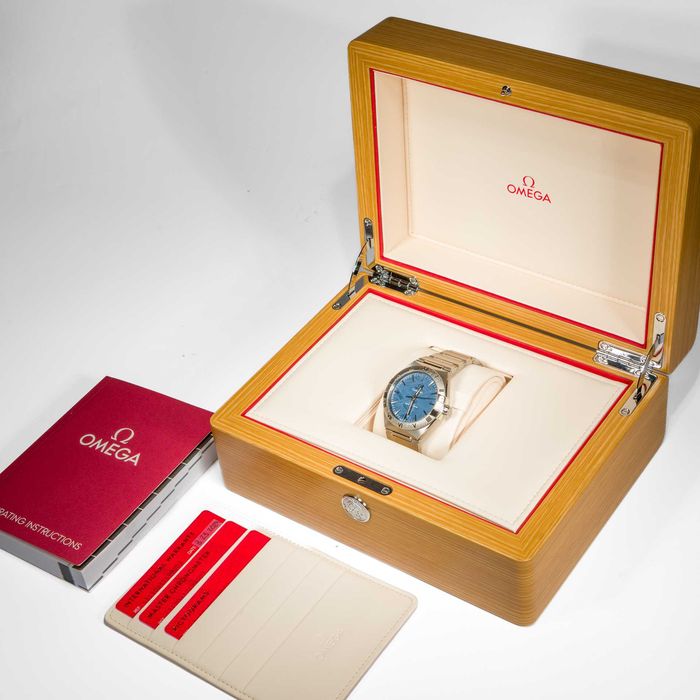 Omega Constellation Meteorite Dial 131.30.41.21.99.003 Blue