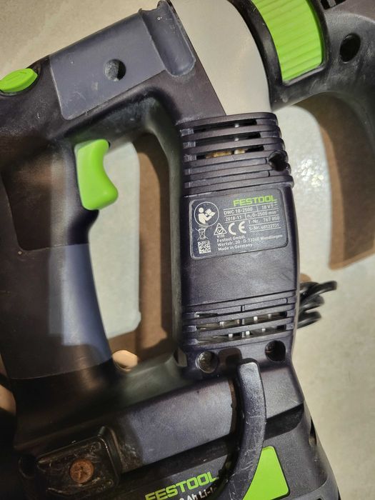 Винтоверт за гипсокартон Festool DWC 18-4500 с батерия и зарядно.