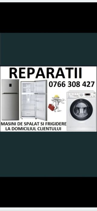Reparatii la domiciliu frigidere si masini de spalat