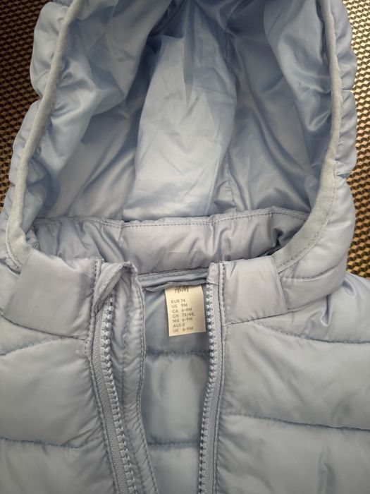 Бебешко яке НМ  размер 74 синьо и размер 68 розаво