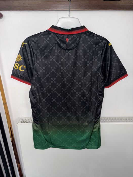 Tricou S AC Milan Verde Negru Nou