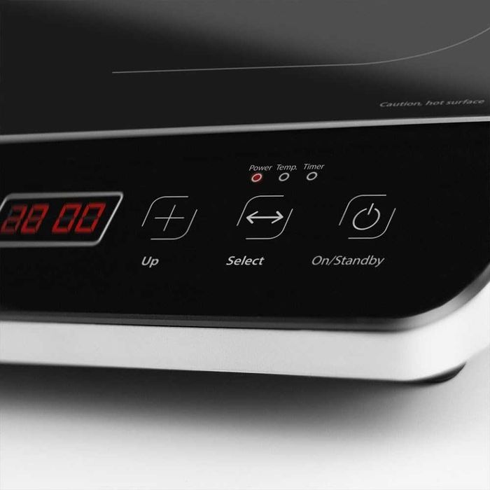 Индукционен котлон CASO Touch 2000, 2000 вата, автоматично разпознаване на съда