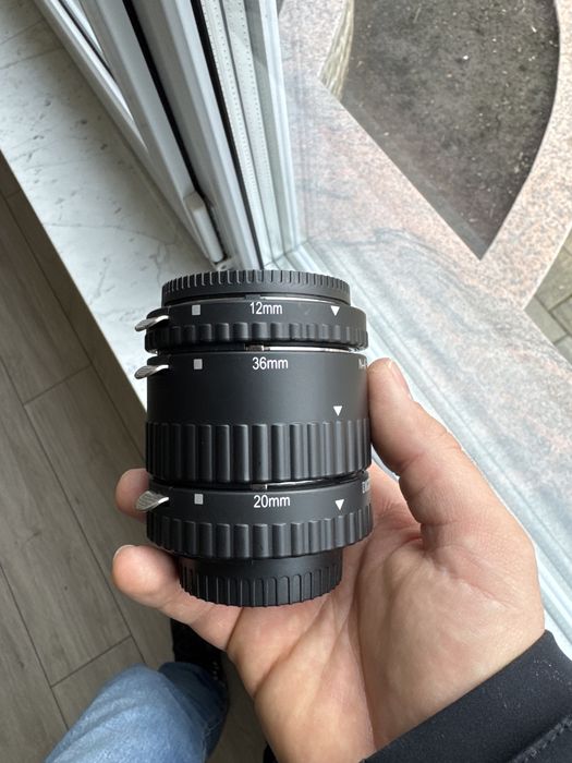 Inele diatantiere cu AutoFocus pentru fotografie MACRO