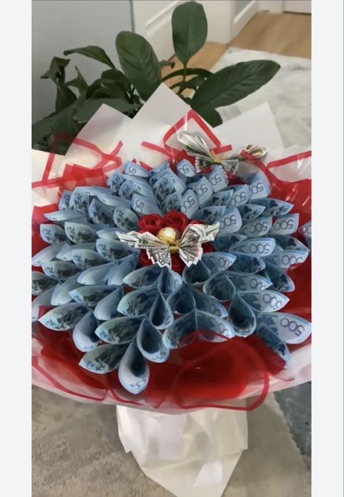 Денежные букеты на заказ