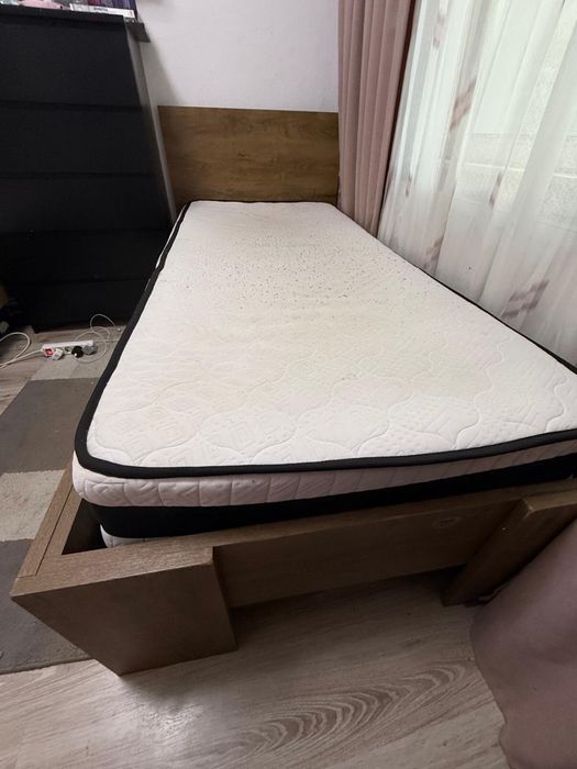 Vand Pat Jysk Vedde 90x200 plus saltea