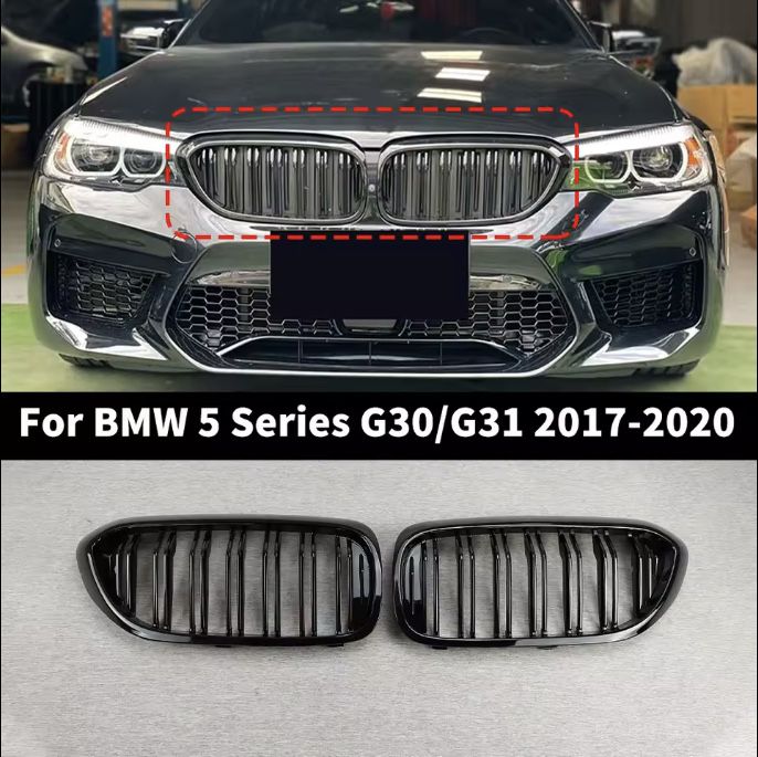 Set Grile Duble Radiator Sport M BMW Seria 5 G30 G31 G38 F90