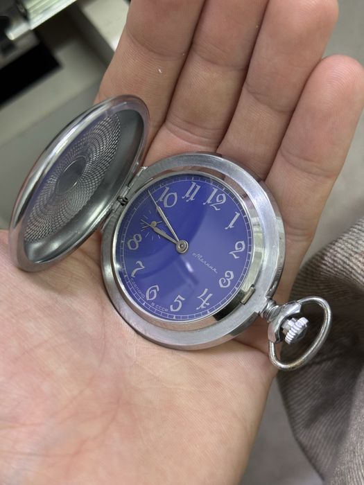 Часы карманные молния производство СССР