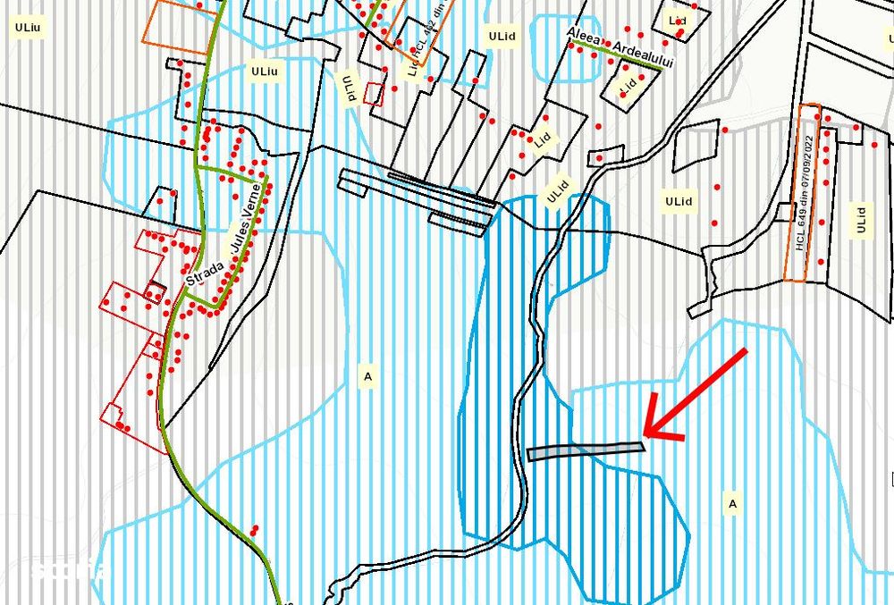 Teren intravilan 3600 mp in Sopor–investitie smart, zona Hub-ului Ed