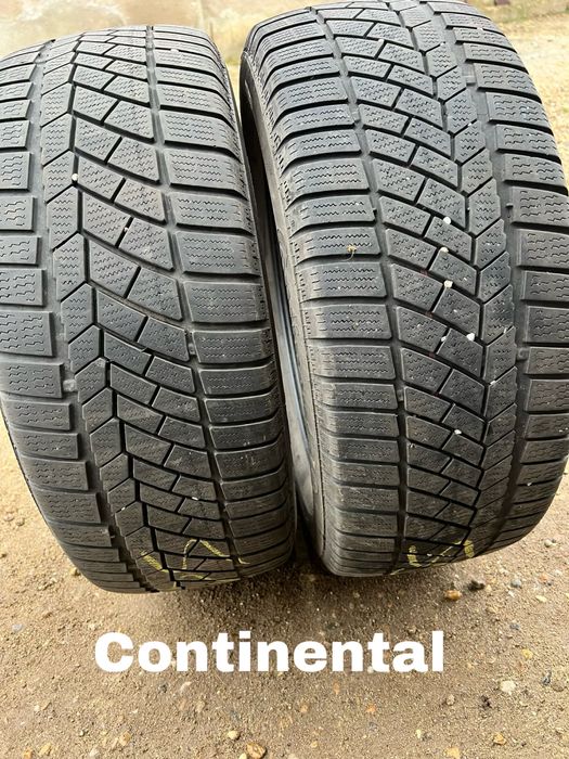 Vând 4 anvelope Iarna 2XBridgestone+2xContinental