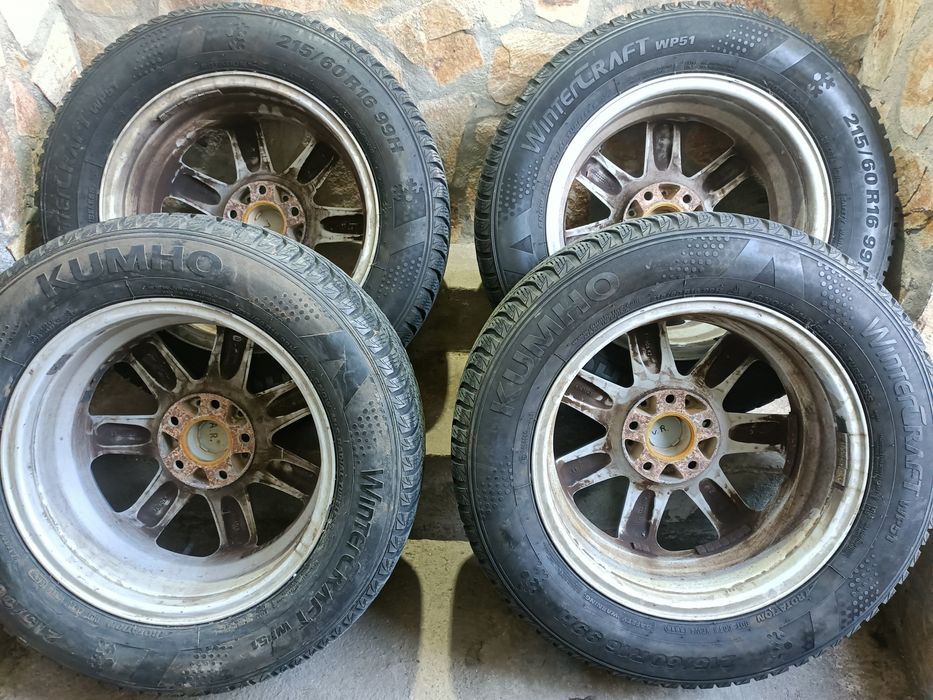 Джанти със зимни гуми 16"