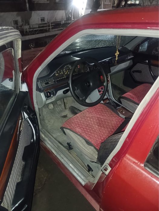 Мерседес на подром ходу