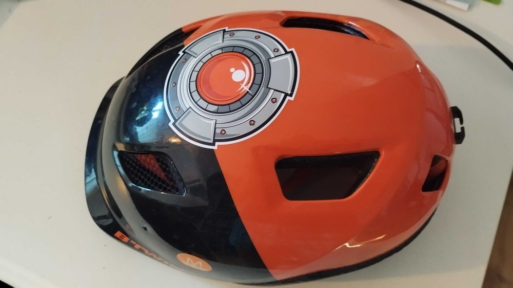Cască de protecție BTWIN pt copii, 53-56 cm, 6-12 ani