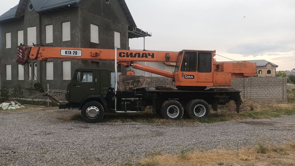 Камаз кран 28т 21м